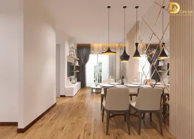 Phòng ăn - Căn hộ Quận 8 - Phong cách Modern + Scandinavian