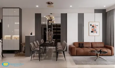 Phòng ăn - Căn hộ Picity Quận 12 - Phong cách Modern + Minimalist