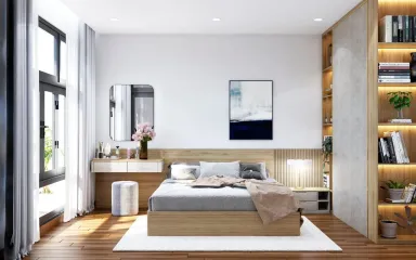Phòng ngủ - Nhà phố Biên Hòa, Đồng Nai - Phong cách Modern