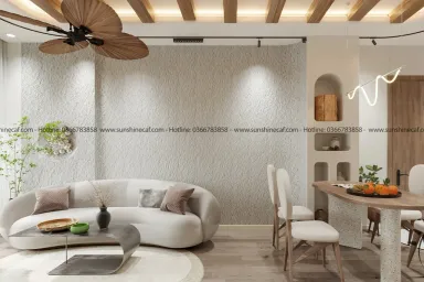 Căn hộ Rivera Park Sài Gòn - Phong cách Rustic