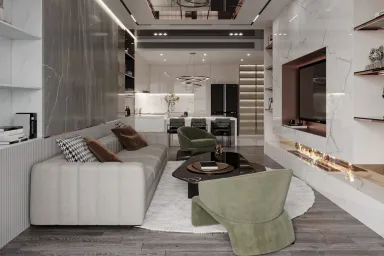 Căn hộ tại Thảo Điền Quận 2 - Phong cách Modern