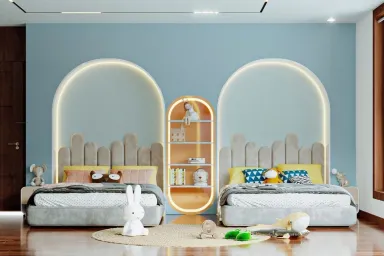 Phòng cho bé Nhà phố Quận 5 - Phong cách Modern