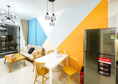 Cải tạo Căn hộ Golden Mansion Phú Nhuận - Phong cách Color Block