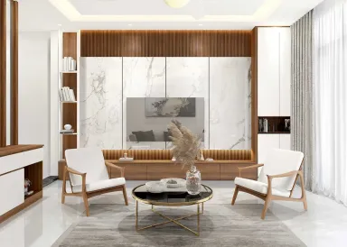 Nhà phố Bình Dương - Phong cách Modern + Scandinavian