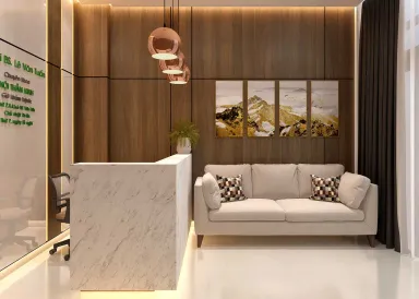 Nhà phố Quận 11 268m2 - Phong cách Modern + Scandinavian