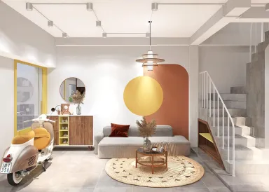 Nhà phố Xô Viết Nghệ Tĩnh - Phong cách Color Block + Scandinavian