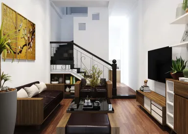 Nhà phố 147m2 Quận 8 - Phong cách Modern