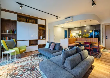 Căn hộ Palm Heights Quận 2 - Phong cách Bohemian + Modern