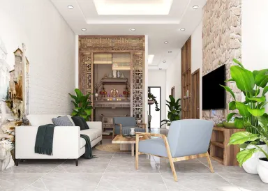 Nhà vườn Bảo Lộc - Phong cách Modern