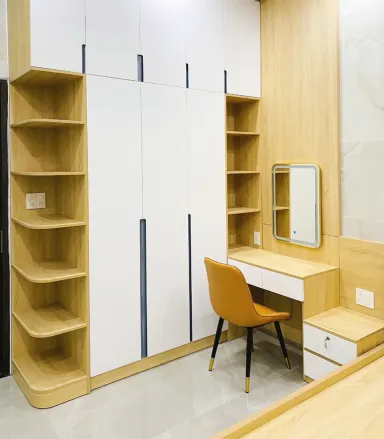 Phòng ngủ - Nhà phố Nhơn Trạch, Đồng Nai - Phong cách Modern