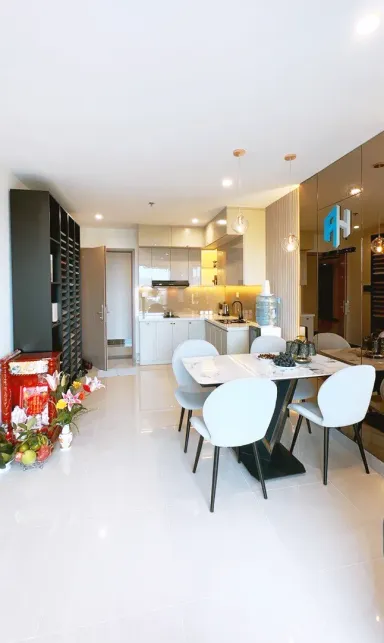 Phòng ăn - Căn hộ Vinhomes Q9 - Phong cách Modern