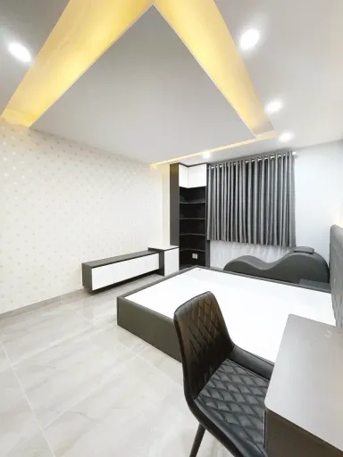 Phòng ngủ - Căn hộ chung cư H2 Hoàng Diệu - Phong cách Modern + Minimalist