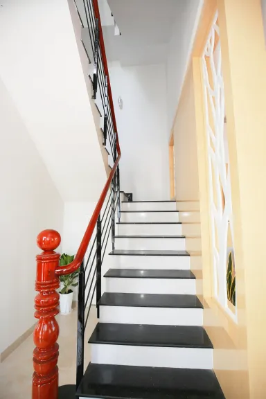  Cầu thang - Nhà mẫu dự án Thành Đô, Cần Thơ - Phong cách Scandinavian 