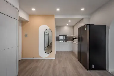 Phòng bếp - Căn hộ chung cư An Lộc - Phong cách Minimalist
