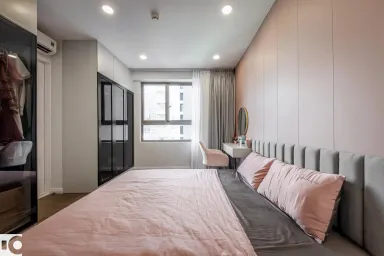 Phòng ngủ - Căn hộ B06 Saigon South Residences - Phong cách Minimalist
