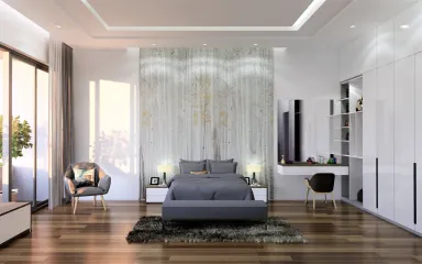 Phòng ngủ - Nhà phố Quận 2 - Phong cách Modern