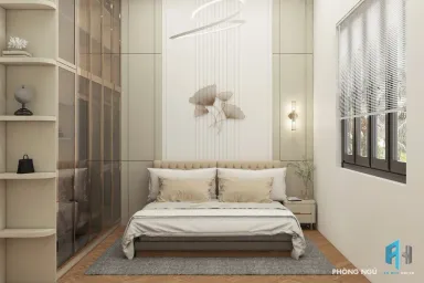  Phòng ngủ - Nhà phố Cai Lậy, Tiền Giang - Phong cách Modern 