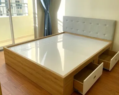 Phòng ngủ - Căn hộ Dream Home Quận 8 - Phong cách Modern
