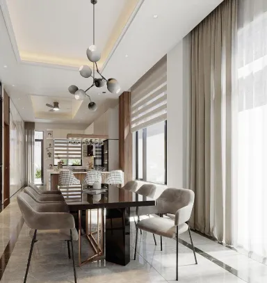 Phòng ăn - Biệt thự Long Thành - Phong cách Modern