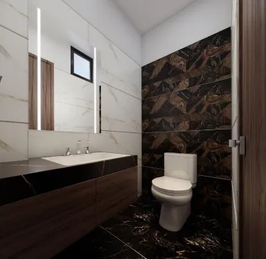  Phòng tắm - Biệt thự Long Thành - Phong cách Modern 