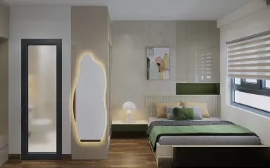 Phòng ngủ - Căn hộ tại Quận 7 - Phong cách Modern