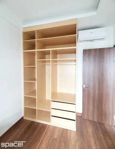 Phòng ngủ - Căn hộ studio Q7 Saigon Riverside - Phong cách Scandinavian