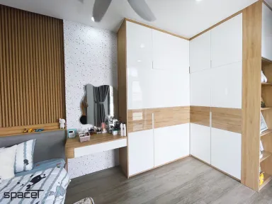 Phòng ngủ - Nhà phố Quận 12 - Phong cách Modern