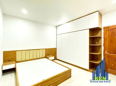Phòng ngủ - Nhà phố 350m2 - Phong cách Scandinavian