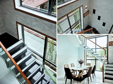Phòng ăn - Biệt thự Hòa Long 302m2 - Phong cách Modern