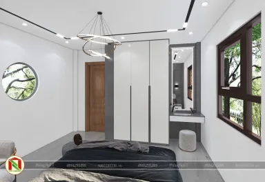 Phòng ngủ - Nhà vườn tại Lâm Đồng - Phong cách Modern
