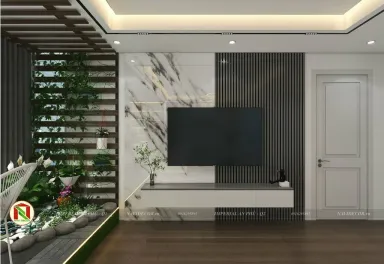 Phòng khách - Căn hộ Imperia An Phú - Phong cách Modern