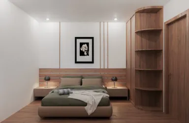 Phòng ngủ - Căn hộ Opal Thủ Đức - Phong cách Modern