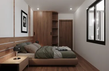  Phòng ngủ - Căn hộ Opal Thủ Đức - Phong cách Modern 