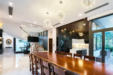 Phòng ăn - Biệt thự sân vườn Củ Chi - Phong cách Modern