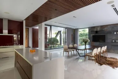 Phòng ăn - Nhà sân vườn Lái Thiêu Bình Dương - Phong cách Modern