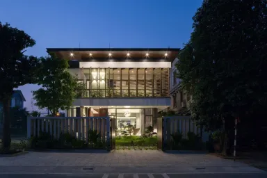 Mặt tiền - Nhà sân vườn Lái Thiêu Bình Dương - Phong cách Modern