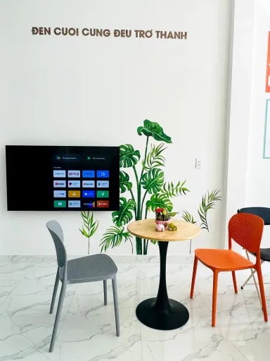 Phòng khách - Nhà phố Bình Tân - Phong cách Modern