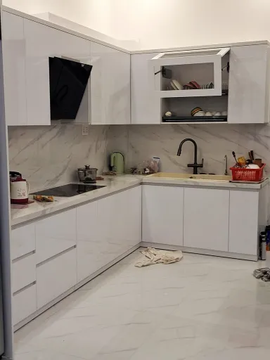Phòng bếp - Cải tạo Nhà phố Tân Phú - Phong cách Modern