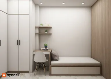 Phòng ngủ - Concept Nhà phố Phú Nhuận - Phong cách Scandinavian