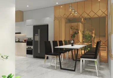  Phòng ăn - Concept Nhà phố Vĩnh Viễn Quận 10 - Phong cách Modern 