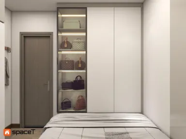 Phòng ngủ - Concept Nhà phố Cần Giờ - Phong cách Modern