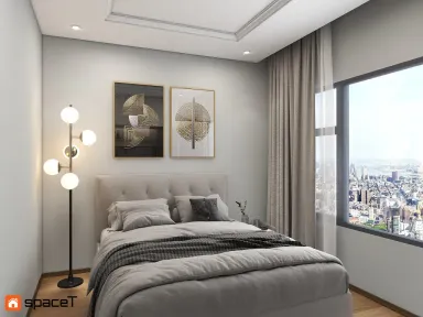  Phòng ngủ - Concept phòng ngủ Căn hộ Vinhomes Grand Park - Phong cách Modern 