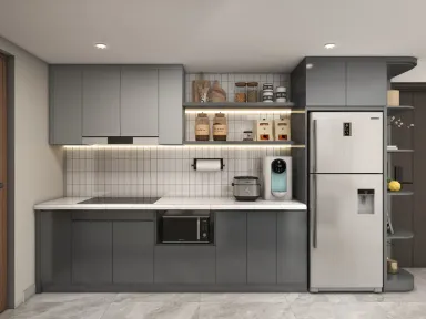 Phòng bếp - Concept Căn hộ chung cư Phú Mỹ Hưng Quận 7 - Phong cách Modern