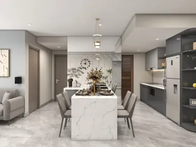 Phòng ăn - Concept Căn hộ chung cư Phú Mỹ Hưng Quận 7 - Phong cách Modern