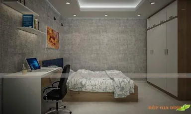 Phòng ngủ - Concept Nhà phố chị Giàu - Phong cách Modern