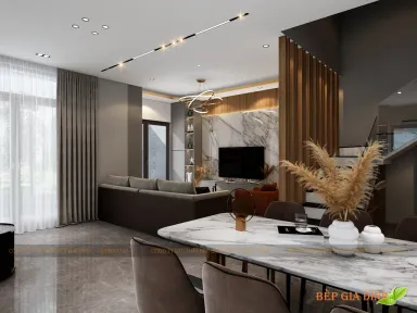 Phòng ăn - Concept Nhà phố Cát Lái - Phong cách Modern