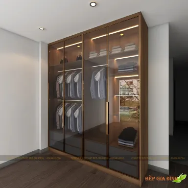Phòng ngủ - Concept Nhà phố Cát Lái - Phong cách Modern