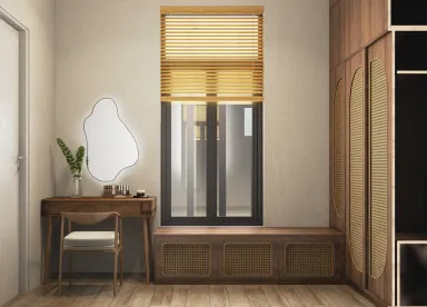  Phòng thay đồ - Concept Nhà phố Mũi Né - Phong cách Japandi 