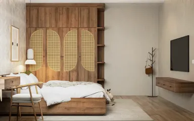  Phòng ngủ - Concept Nhà phố Mũi Né - Phong cách Japandi 