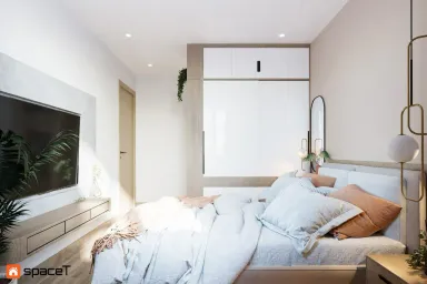 Phòng ngủ - Căn hộ Everich Infinity Quận 5 - Phong cách Scandinavian